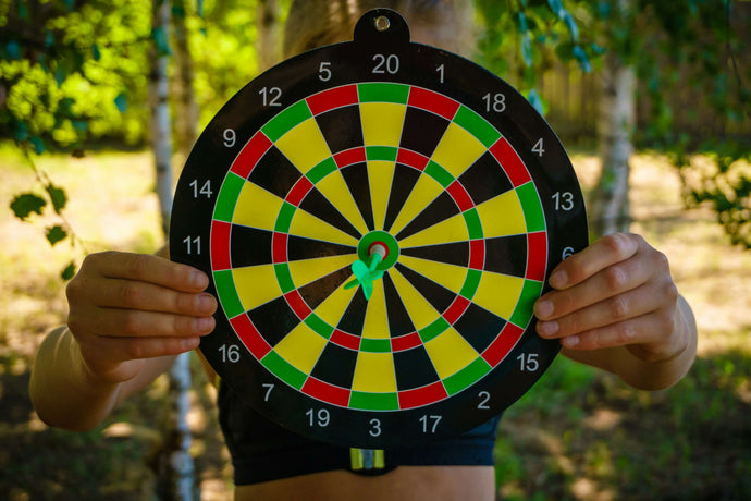 Why are the numbers on the dartboard arranged  in such a way?