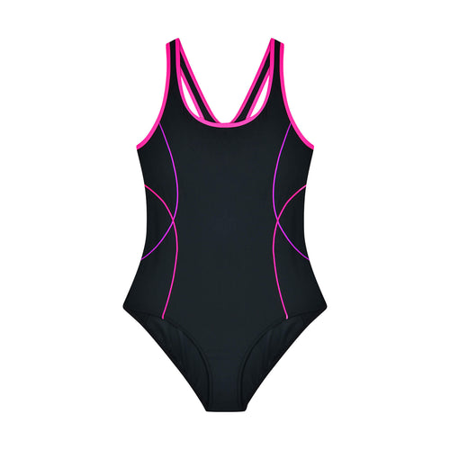 Women's Racerback Multi Pipe Sports Swimsuit