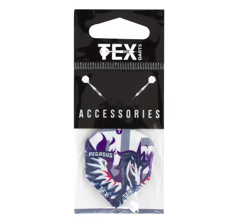 Load image into Gallery viewer, TEX Pegasus Standard Dartboard Dart Flights Set of 3
