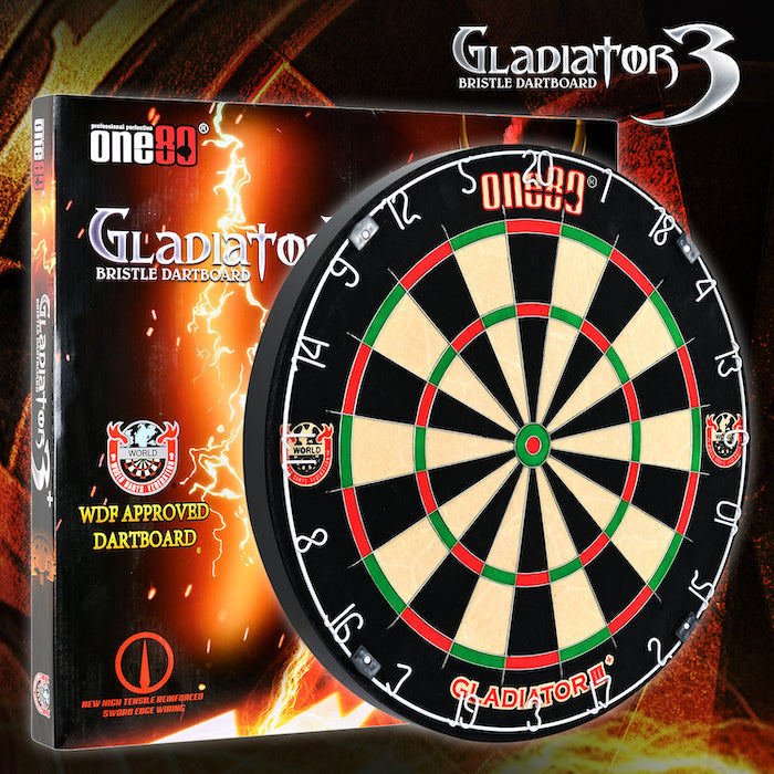 Laden Sie das Bild in Galerie -Viewer, One80 Gladiator 3+ Dartboard
