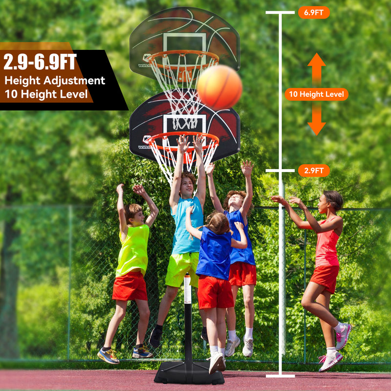 Load image into Gallery viewer, WIN.MAX 28-inch Kids Basketball Goal
