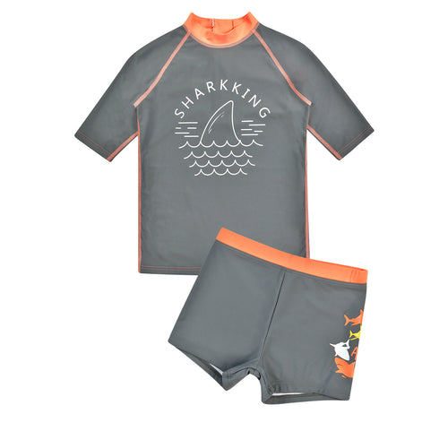 Baby Swimsuit Set Boy UPF 50+, Sharkking