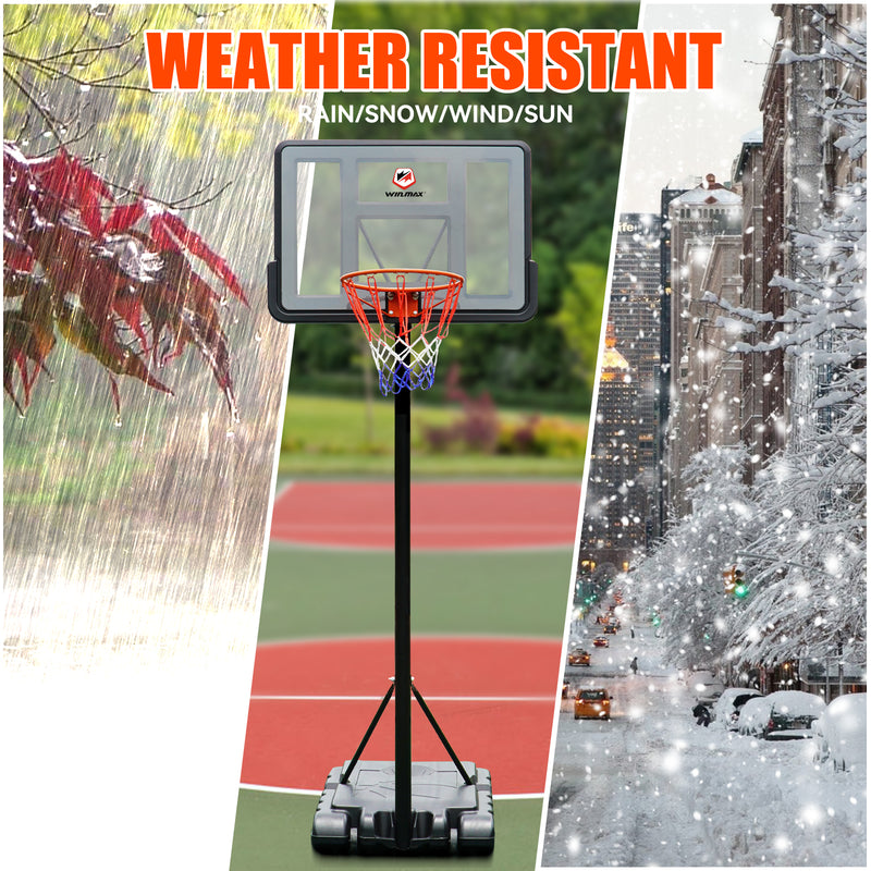 Load image into Gallery viewer, WIN.MAX 44-inch Outdoor Basketball Hoop 
