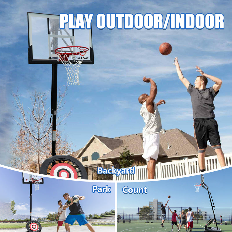 Load image into Gallery viewer, WIN.MAX Portable Basketball Hoop and Goal -44 inches
