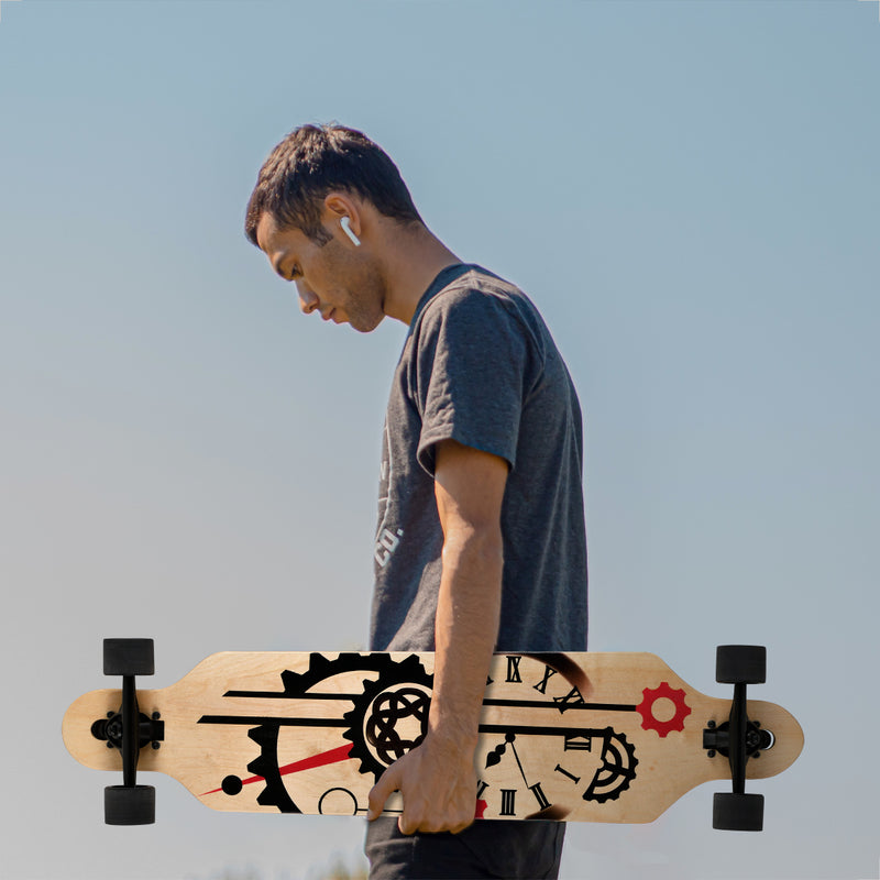 Laden Sie das Bild in Galerie -Viewer, WIN.MAX Longboard Skateboard - Ausrüstung Uhr
