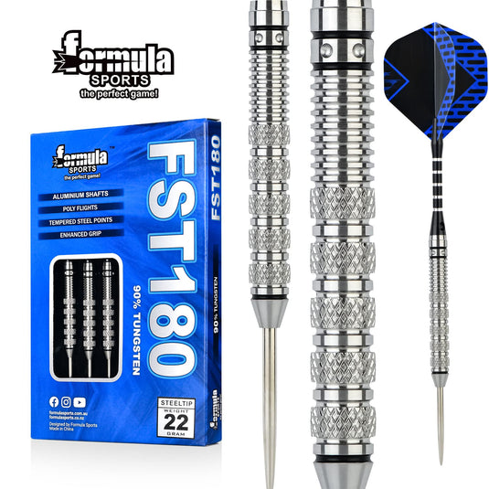 Formula Sports Steel Tip Darts Set - FST180