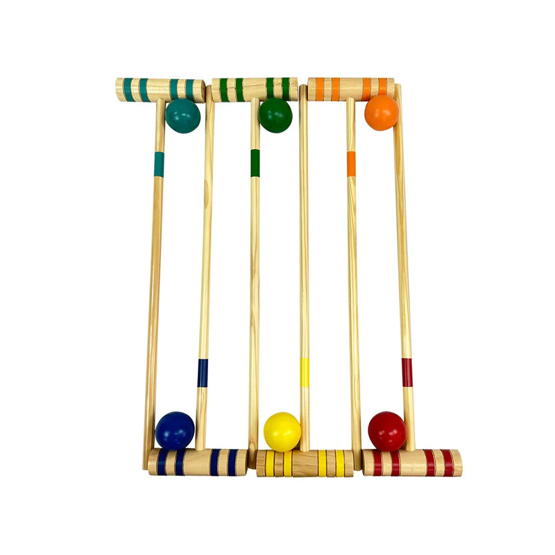 Cargue la imagen en el visor de la galería, Juego familiar de fórmula: croquet, juego para 6 jugadores
