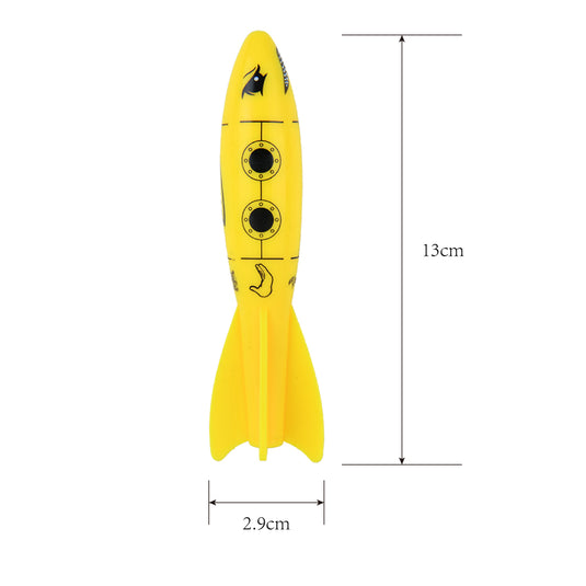 Cooee Torpedo Spielzeug Schwimmbad Spielzeug für Kinder, 4 Stück