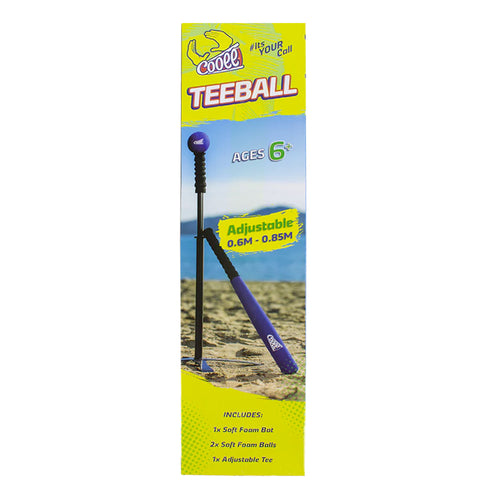 Teeball al aire libre en el patio trasero/playa de Cooee 