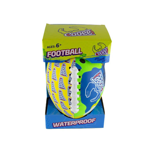 Balón de fútbol impermeable Cooee Family Fun de 9"