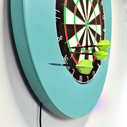 One80 PU Heavy Duty Dartboard Surround - Multiple Colours