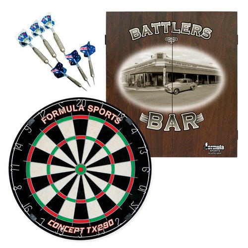 Battlers Bar Cabinet Set