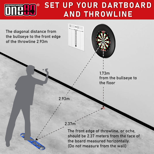 One80 Gladiator II Professional Dartboard kits