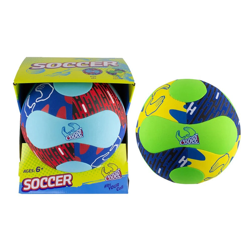 Cargue la imagen en el visor de la galería, Balón de fútbol Cooee de colores combinados para playa/piscina
