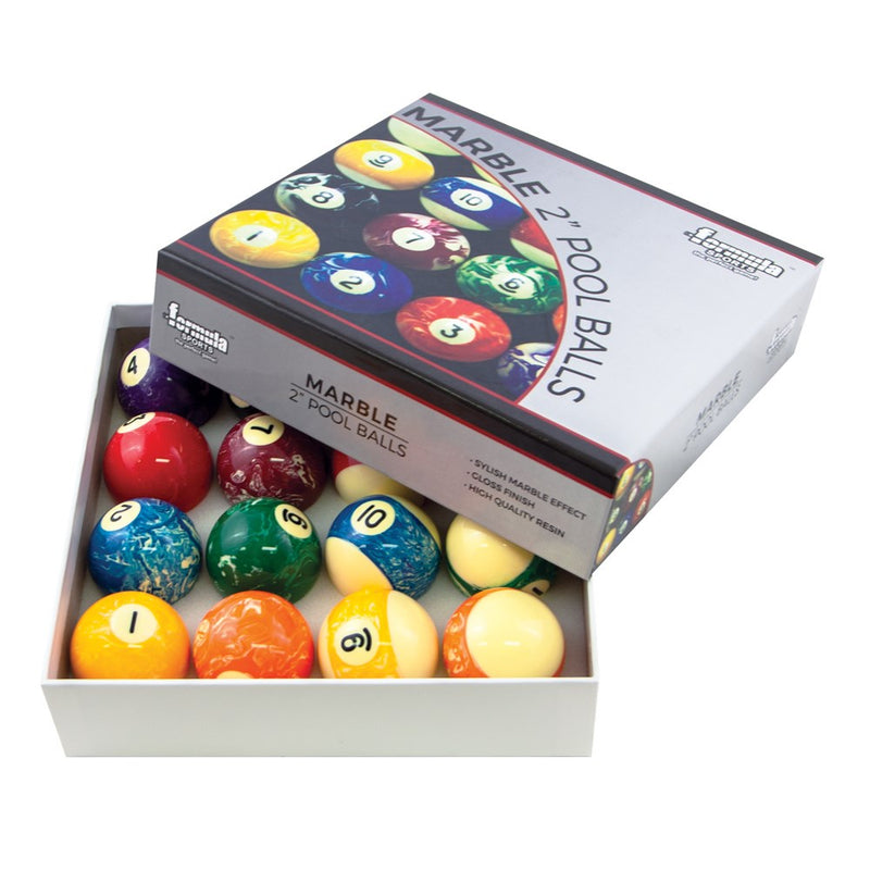 Laden Sie das Bild in Galerie -Viewer, Marble Pool Balls
