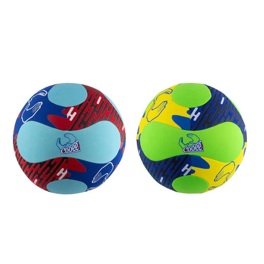 Balón de fútbol Cooee de colores combinados para playa/piscina