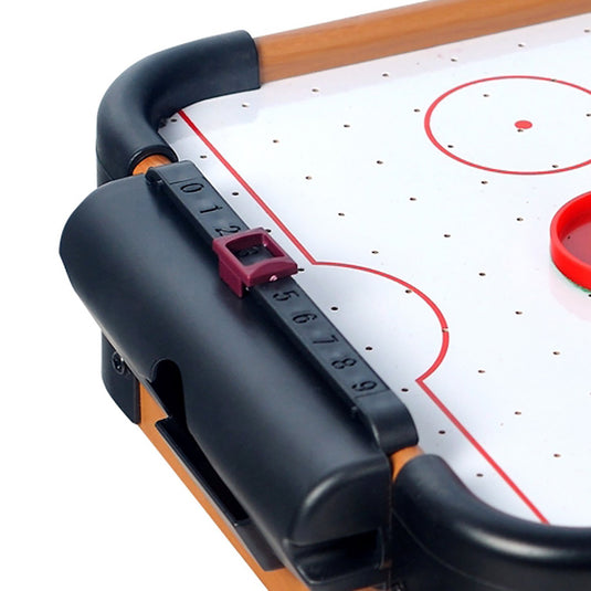 WIN.MAX Mini-Airhockeytisch mit Zubehör, 35L x 22W x 8H centimetres