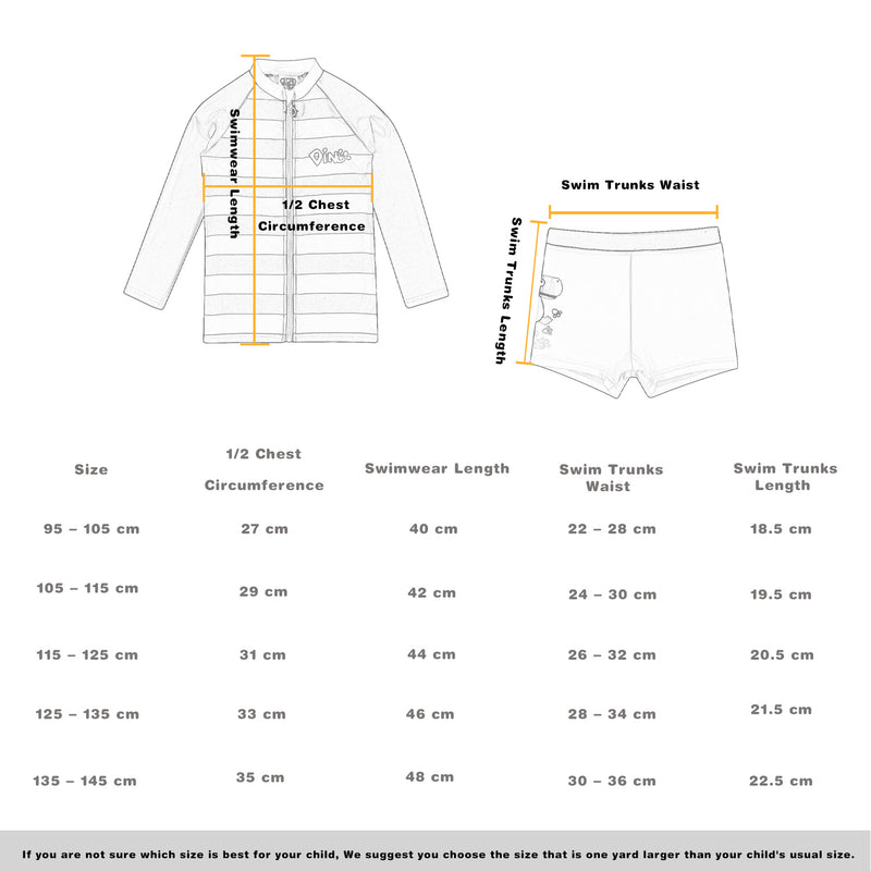 Cargue la imagen en el visor de la galería, Zweiteiliges Badeanzug-Set für Jungen mit Sonnenschutz LSF 50+
