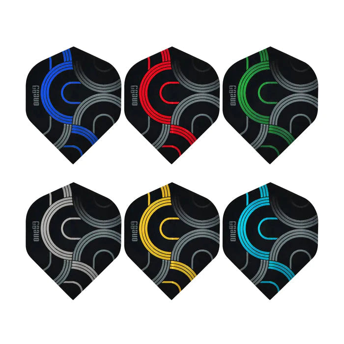 Cargue la imagen en el visor de la galería, One80 Circult Standard Dart Flights
