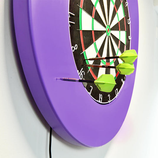 One80 PU Heavy Duty Dartboard Surround - Multiple Colours