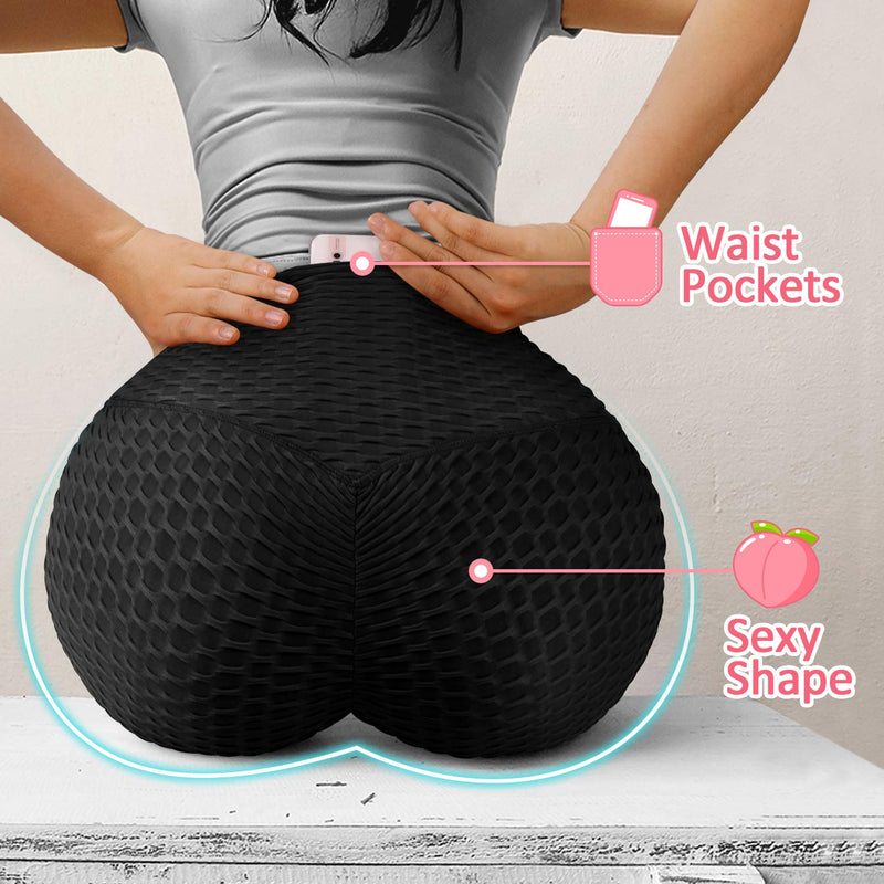 Cargue la imagen en el visor de la galería, Wabenförmige Po Lifting Leggings
