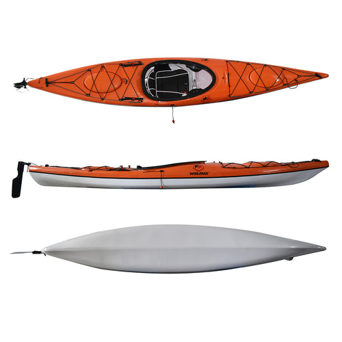 WIN.MAX Sea Kayak 155 inch Pedal Orange + ACCESSORIES