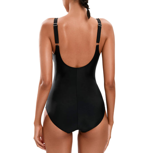 Damen Sportlicher U-Back-Badeanzug