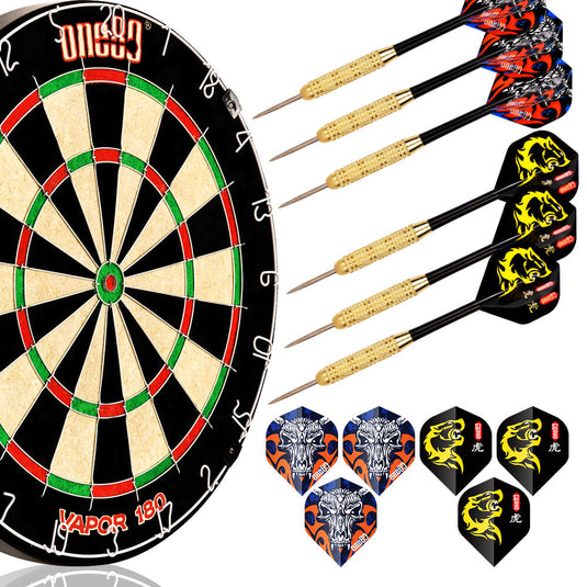 One80 Vapor 180 Bristle/Sisal Dartboard Kit