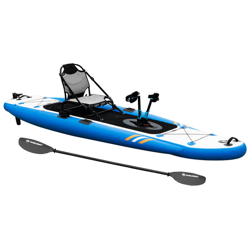 WIN.MAX Lightweight Inflatable Fishing Pedal Kayak