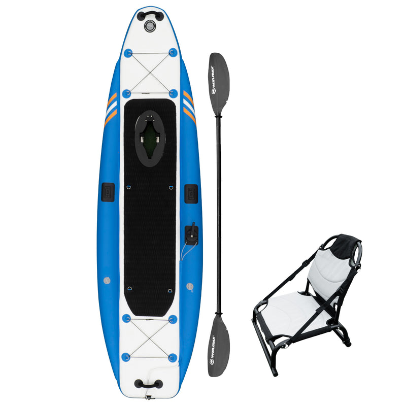 Load image into Gallery viewer, WIN.MAX Lightweight Inflatable Fishing Pedal Kayak
