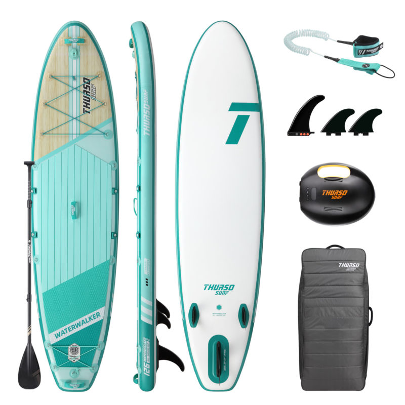 Laden Sie das Bild in Galerie -Viewer, Waterwalker 126 10’6 All-around SUP - Turquoise
