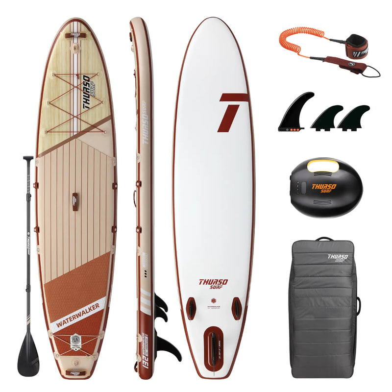 Cargue la imagen en el visor de la galería, Waterwalker 132 11′ All-around SUP - Crimson
