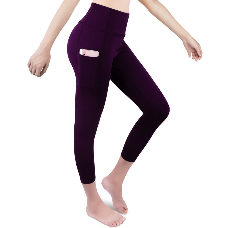 Cargue la imagen en el visor de la galería, 3/4 Fitness-Leggings mit Handytasche
