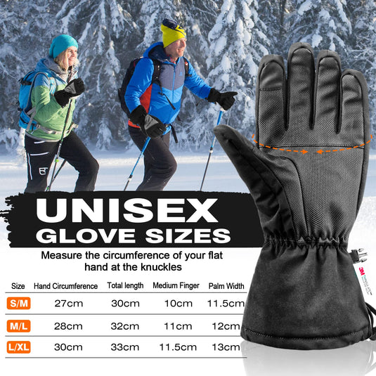 HoloHolo Unisex Winter Mountain Gloves 