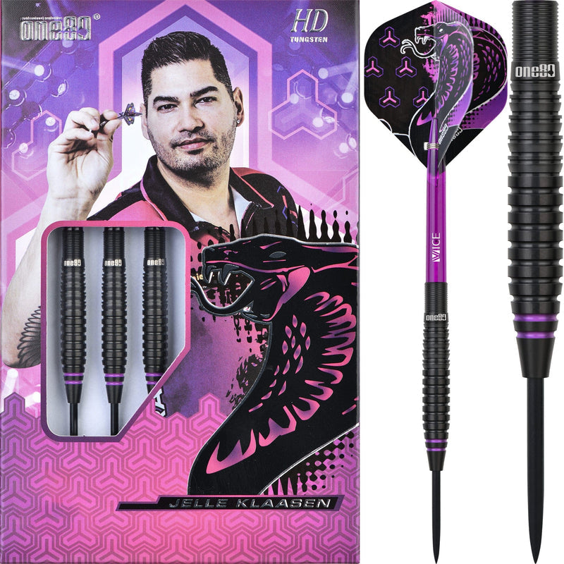 Cargue la imagen en el visor de la galería, One80 Jelle Klaasen HD 80% - steeldarts
