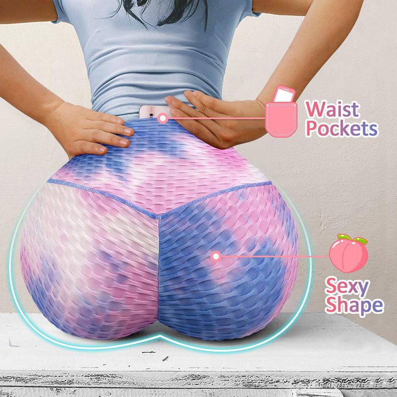 Cargue la imagen en el visor de la galería, Workout Stretch Leggings Damen Farbenfroh
