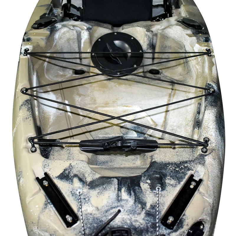 Load image into Gallery viewer, WIN.MAX Candlelight Fish River fishing kayak with 1 combo paddle
