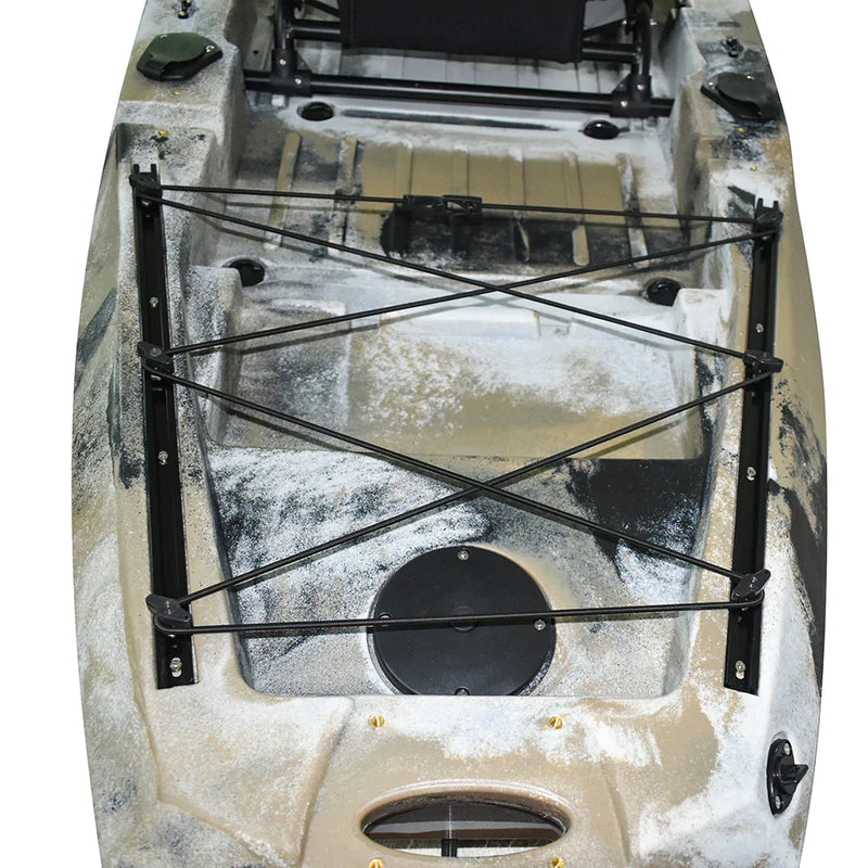 Laden Sie das Bild in Galerie -Viewer, WIN.MAX Killer Whale Lake Fishing Kayak with Pedal System and 1 Combi Paddle
