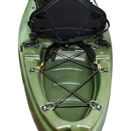 WIN.MAX Whale Family Kayak de pesca para 2 personas con 2 palas combinadas