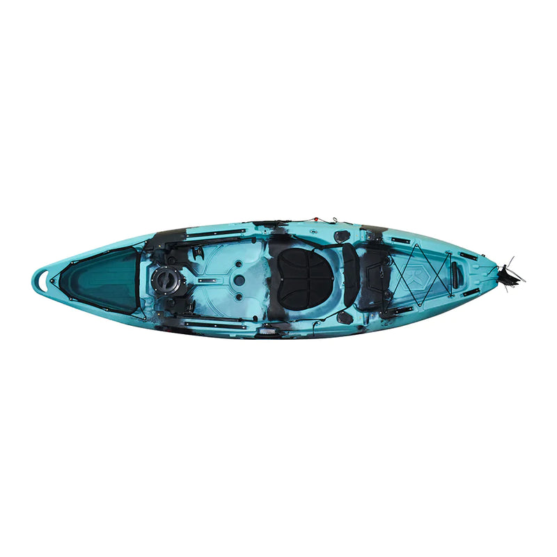 Cargue la imagen en el visor de la galería, WIN.MAX Walrus Kayak de pesca individual con 1 remo combinado
